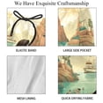 thumbnail image 4 of luoweisi Men's Beach Shorts Quick Dry Swim Trunks with Mesh Lining Sea Lion XL, 4 of 5