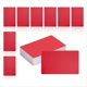 thumbnail image 1 of 150 unidades de tarjetas de visita metálicas en blanco de aluminio de 1/64" de grosor para grabado láser, ideales para tarjetas de visita personalizadas (color rojo)., 1 of 4