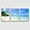 PARADISE-1911-Y04, variant on IDEA4WALL Framed Wall Art Print Set Sunset Horizon on Beach Shore Photography Nautical Landscape Ultra for Living Room, Bedroom, Office - 24"x36"x3 Natural