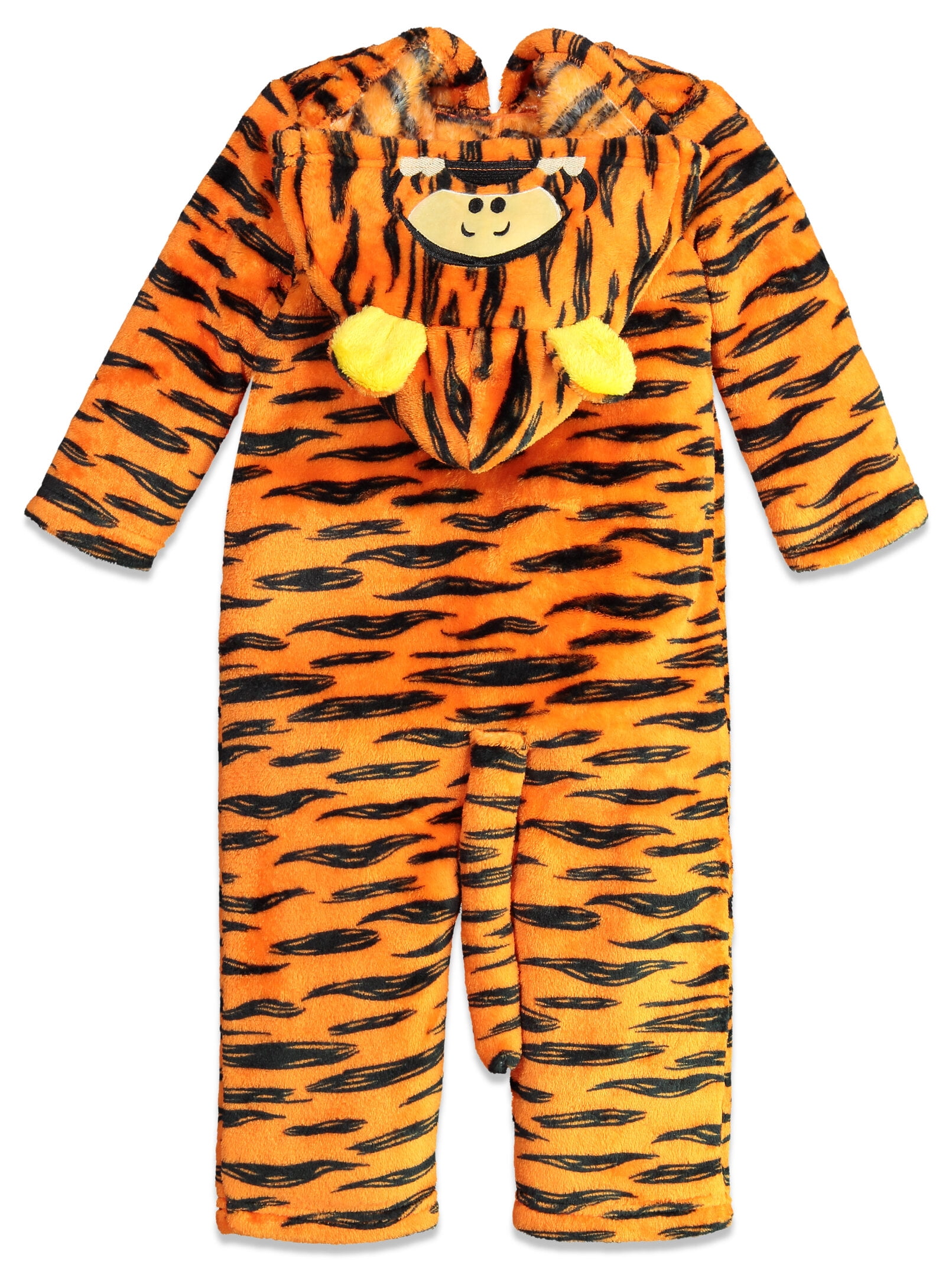 Disney Winnie the Pooh Tigger Toddler Boys Fleece Zip Up Cosplay Coverall Tail Newborn to Toddler