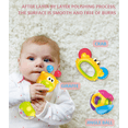 thumbnail image 6 of Ludolm 10Pcs Baby Rattles Toy Set, Baby Toys 0-6 Months Infant Toys 6-12 Months Teethers for Babies 3-6 Months Easter Basket Stuffers, Sensory Teething Toys 0 1 2 3 4 5 6 Month Newborn Boy Girl Gifts, 6 of 9