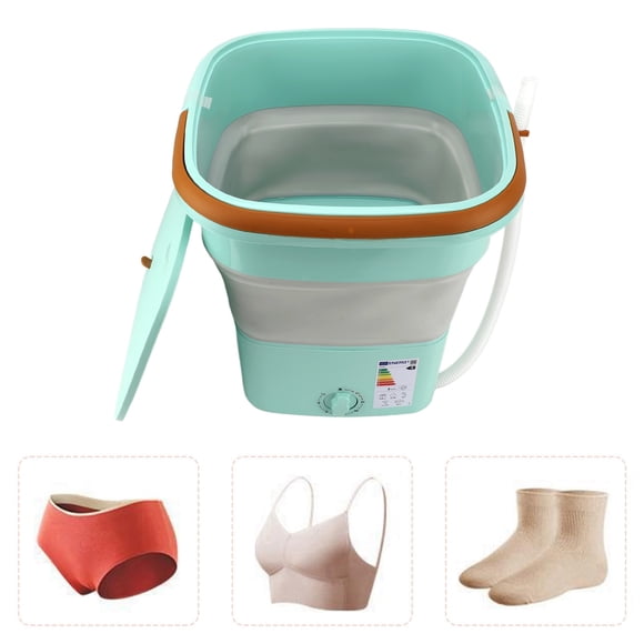 Lavadora Plegable De 11,5 L, Mini Lavadora De Gran Capacidad Con Secadora, Drenaje Incorporado Y Textura Suave, Lavadora Portátil Para El Hogar, Viajes,