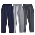 thumbnail image 5 of LEEYNEER Kids Teen Boys Girls Summer Sweatpants Pants Unisex Toddler Jogger Pants Elastic Waist Sport Casual Active Athletic Sweats Pants Big Boys Girls Lounge Pants Size 4-14Y, 5 of 8