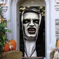 thumbnail image 3 of Horror Nun Zulema s de puerta 3D Halloween 15.16x78.74 pulgadas, 3 of 7