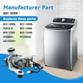 thumbnail image 4 of Washer Drain Pump Assembly Replacement DC97-19289F for Samsung Top Load Washers, Fits WA45H & WA48H Series WA40J WA50K WA52J, 4 of 9