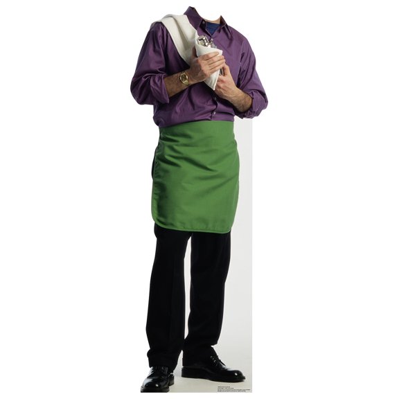 Green Apron Bartender Standin