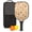 Pioneer Flower Floral-2, variant on Pickleball Paddles Set,Pioneer Flower Floral Print Pattern Fiberglass Surface Pickleball Racket Set with 2 Indoor Outdoor Pickleball Balls and Pickleball Bag,Pickle-ball Equipment