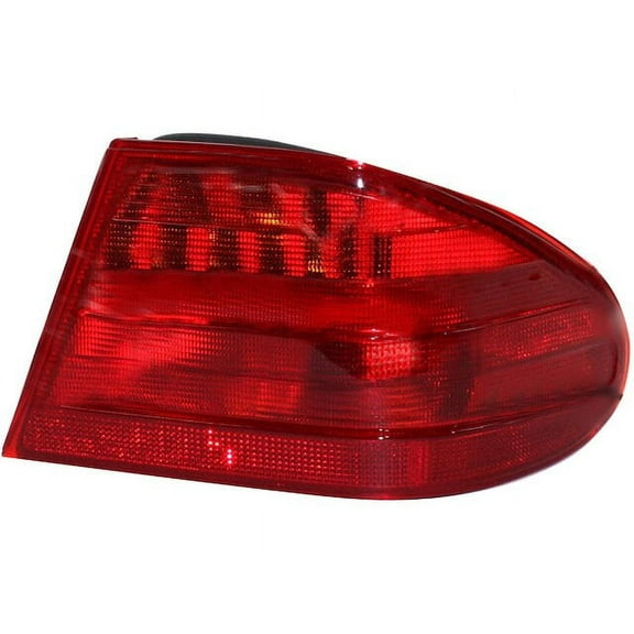 Right Outer Tail Light Assembly - Compatible with 1996 - 1999 Mercedes-Benz E320 Sedan 1997 1998