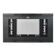 thumbnail image 2 of Eaton Tripp Lite Series 9U Wallmount Rack Enclosure Server Cabinet Wide Cable Management - Rack enclosure cabinet - wall mountable - black - 9U - 19", 2 of 9