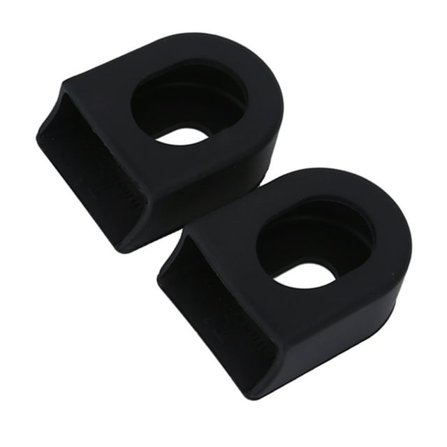 2 Pcs Bottes de Bras de Manivelle de Vélo, Protecteurs de Bras de Manivelle Souples Résistants aux Impacts et Inaltérables, Couvre-Manches pour Bras de Manivelle de Bicyclette