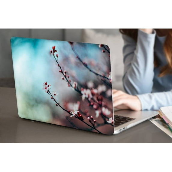 Hard Shell Only Compatible New MacBook Air 13" with Retina Display USB Type-C Cable Tie Model: A1932&A2179&A2337 m1 (Flower 0872)