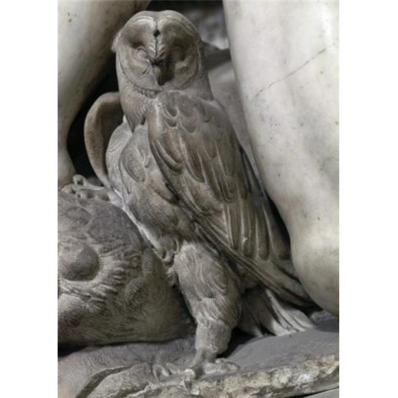 Posterazzi SAL3815412487 Night Detail 1526-33 Michelangelo Buonarroti 1475-1564 Italian Marble Sagrestia Nuova San Lorenzo Florence - 18 x 24 in.