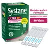 Systane Ultra Lubricant Single-Use Preservative-Free Eye Drop Vials for Dry Eyes for Daily Use, 60 Count