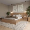 thumbnail image 4 of James 4-Piece Bedroom Set With Bed, Headboard and 2 Floating Nightstands, 4 of 6