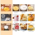 thumbnail image 5 of Espumador de leche de mano, Espumador recargable para café, batidor de bebidas para combinación de Chocolate, Frappe, 5 of 5