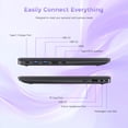 thumbnail image 7 of THTRO 15.6" IPS FHD Laptop Computer, 128GB SSD 12GB RAM, Intel 6500Y with 2 Cores 4 Thread, Type-C, Windows 11 Laptop for Business, Study, Office, Dark Gray, Lightweight, 7 of 7