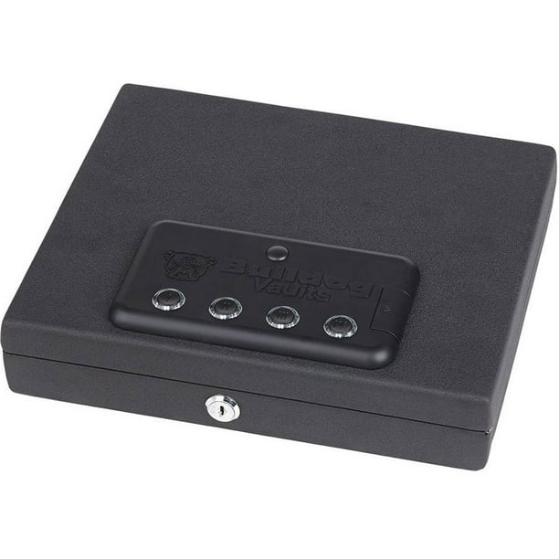 BULLDOG TOP LOAD MAGNUM LED VAULT 9.5" X 11.5" X 2.25" BLACK - Walmart