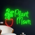 thumbnail image 4 of Handmadetneonsign Monstera Leaf Plant Neon Light, Monstera Tree Neon Sign, Leaves Plant Led Light, 4 of 5