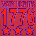 thumbnail image 3 of CafePress - Party Like Its 1776 T Shirt - Men's Classic Graphic Cotton T-Shirt, 3 of 4