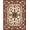 Beige, Pattern 1, variant on ODIKA 4'x6' Machine Washable Non-Slip Area Rug, Autumn Providence Medallion Botanical Decorative High Traffic Rug, Beige, 511916