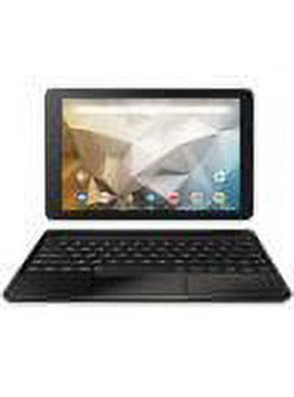 Restored Atlas 10 Pro 10" Android Tablet with Keyboard (Black) (Refurbished)