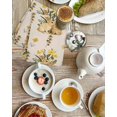thumbnail image 4 of Easter Rabbits Kitchen Dish Towels for Drying Dishes Set of 4, Spring Yellow Flowers Country Plants Vintage Waffle Weave Microfiber Hand Tea Bathroom Towels Quick Dry & Absorbent Towel 15.7x23.6, 4 of 7