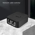 thumbnail image 2 of Network Switcher 2 Port Quick Switch Power Free High Performance High-speed LAN Switching 1000Mbps 2 in 1 Out/1 in 2 Out Smart RJ45 Internal External, 2 of 5
