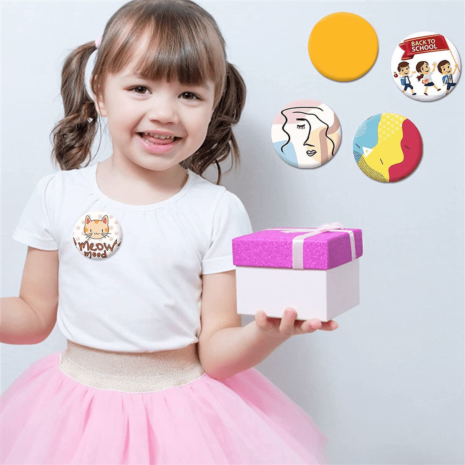 Blank Making Supplies 58mm Metal Button Making Kits