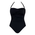 thumbnail image 6 of Time and Tru Women’s and Women’s Plus Bandeau Twist Front One Piece Swimsuit, Sizes XS-3X, 6 of 8
