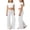 RB-White, variant on YindaityGirls Flared Leggings Size 10-12 Girls Cotton Leggings Pants Full Length Basic Leggings Stretchy Legging Footless Tight Pants(Navy,12-13 Years)