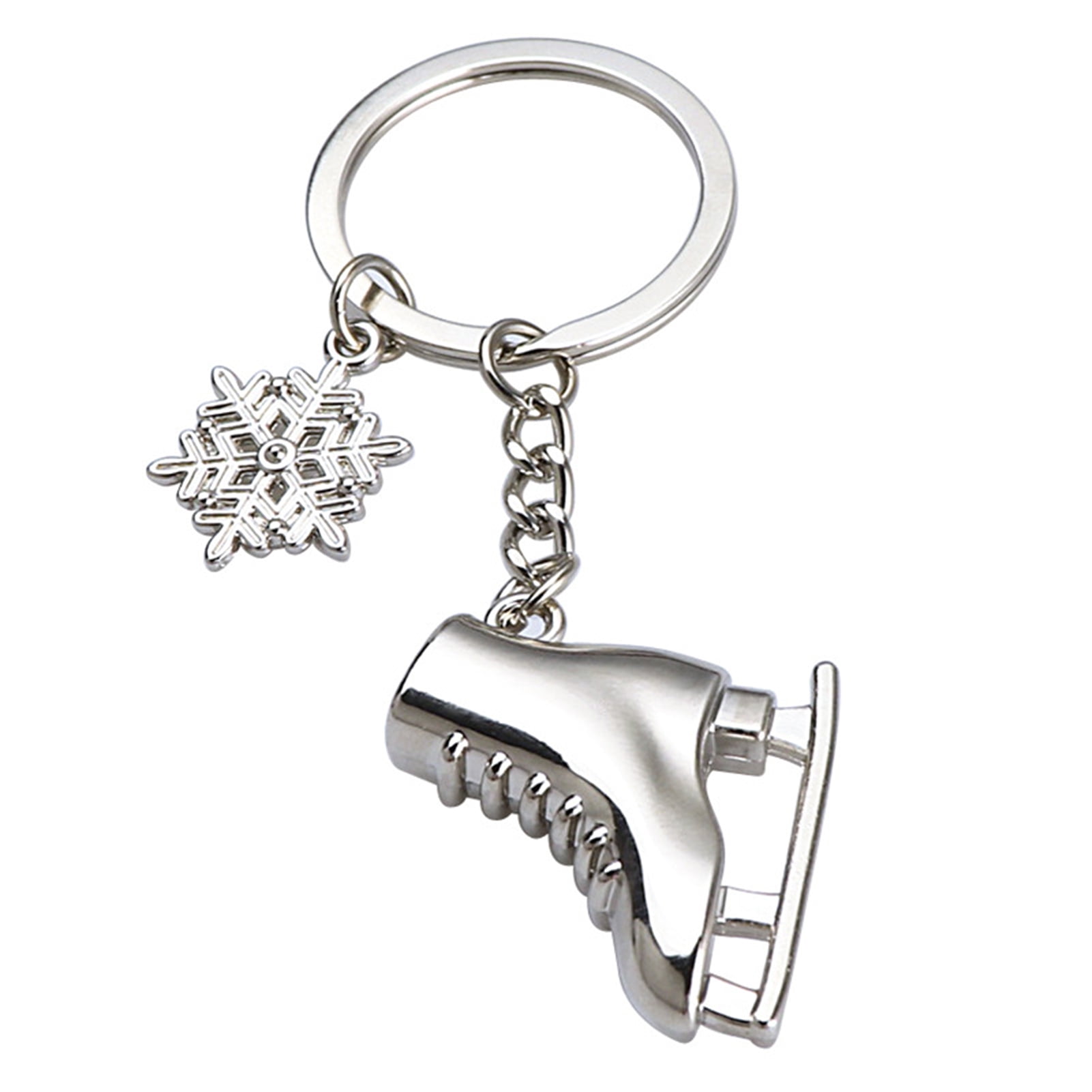 Ice Skates Key Chain 2022 Olympic Winter Games Small Memorial