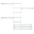 thumbnail image 5 of ClosetMaid 5037 5ft. to 8ft. Fixed Mount Closet Organizer Kit, White, 5 of 5