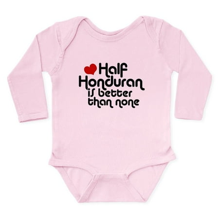 

CafePress - Halfhonduran44 Body Suit - Long Sleeve Infant Bodysuit