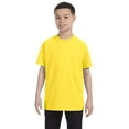 thumbnail image 1 of Hanes 54500 Youth Tagless T-Shirt - Yellow - X-Large, 1 of 1