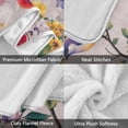thumbnail image 3 of Yayeee Throw Blanket for Couch Soft Warm 50" x 60" Sofa Chair Bed Decoration, Purple Floral Pattern, 3 of 7