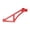 Red, variant on Yihuala Aluminium Alloy Front Swing Arm for 1/7 Crawler Car Metal Front Swing Arm Resistance