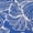 Sapphire Outlined Flowers, variant on Jessica London Women's Plus Size Swing Tunic Oversized Long Blouse
