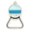 thumbnail image 1 of Ouvre-bouteille de Bière en Métal Image Nature Science Plage Sable Océan en Acier Inoxydable, 1 of 3