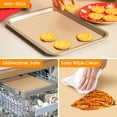 thumbnail image 3 of Silicone Baking Mat Roll,Bexikou 12in x 6ft Non-Slip Silicone Pastry Mat, Non-Stick Reusable Air Fryer Linner,Countertop Protector Mat,Cut to Size Oven Liner, Freeze Dryer Mat for Kitchen Home Bakery, 3 of 6