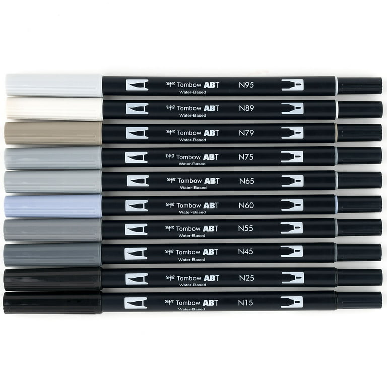 Dual Brush Pen Art Markers 10-Pack, Seventies