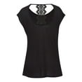 thumbnail image 5 of LASCANA Women's Crochet Back Detail Top Crochet Detail, 5 of 6