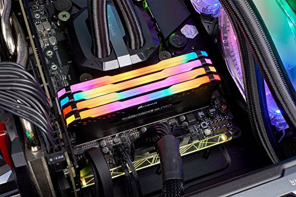 Corsair Vengeance RGB Pro 128GB (4x32GB) DDR4 3200 (PC4-25600) C16