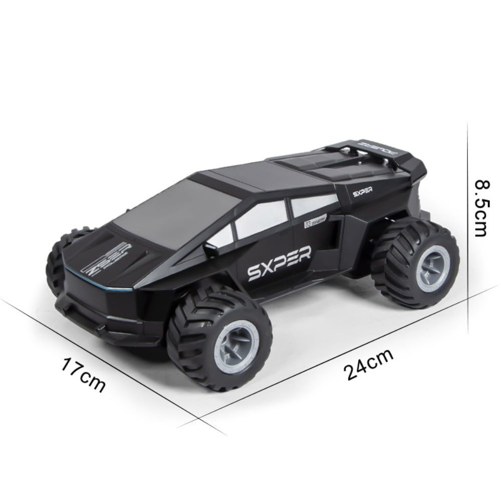 4WD Amphibious RC Car 2PC Battery Waterproof 2.4G Remote Control Off Road Vehicle 360 Rotation All Terrain Crawler for Adults 14+