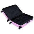 thumbnail image 5 of vidaXL Ensemble de Valises Rigides à Roulettes 3 Pcs Rose ABS, 5 of 5