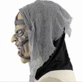 thumbnail image 4 of Halloween Horror Latex Full Mask Cosplay Fancy Dress Accessories Costume Props, 4 of 5