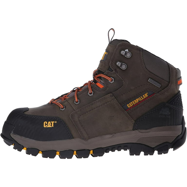 Cat Footwear Men s Navigator Mid 6 Inch Waterproof Steel Toe Boot