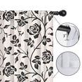 thumbnail image 4 of Blackout Kids Curtains,Pioneer Flower Floral Print Pattern Childrens Insulated Curtains Set Of 2,Bedroom Essentials,Toddler Room Decor 42"x54", 4 of 5