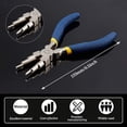 thumbnail image 4 of 6 in 1 Bail Making Pliers Wire Looping Forming Pliers with Non-Slip Comfort Grip Handle, 4 of 9