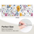 thumbnail image 5 of Pioneer Flower Floral Print Pattern Kitchen Rug Mat,Kitchen Runner Rugs Non Skid Washable,Decorative Kitchen Floor Mats for Kitchen,Sink,Laundry,17"X47", 5 of 5
