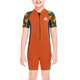 thumbnail image 1 of Soidarity Trajes de neopreno para niños de 2,5 MM, traje de buceo grueso, traje de baño, deportes transpirables, pieles de buceo para buceo, esnórquel, Deportes acuáticos naranja SG Soidarity OD003671-09, 1 of 6